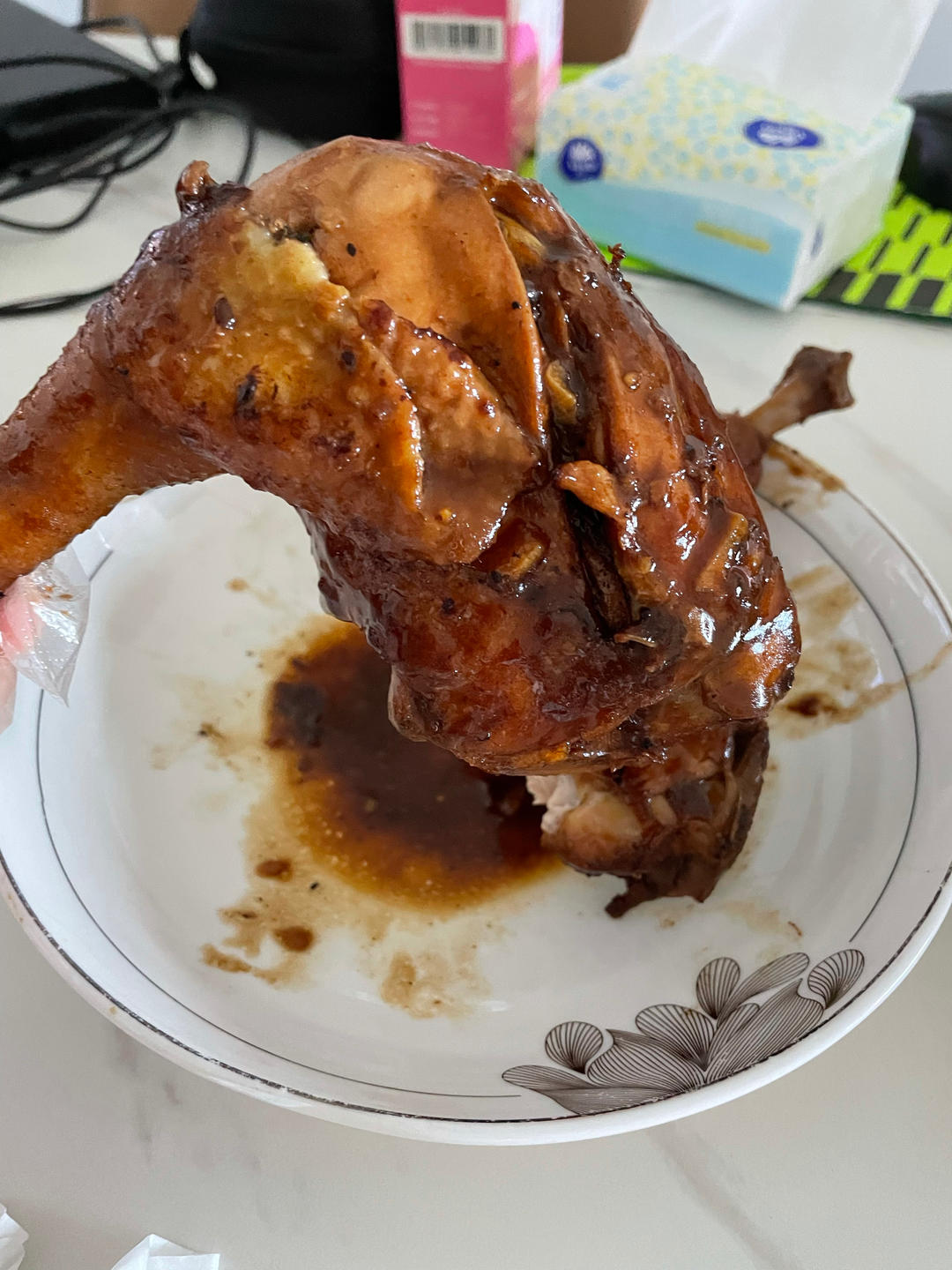 🔥好吃到飙泪的秘汁多汁蒜香鸡腿，鲜嫩到流口水。