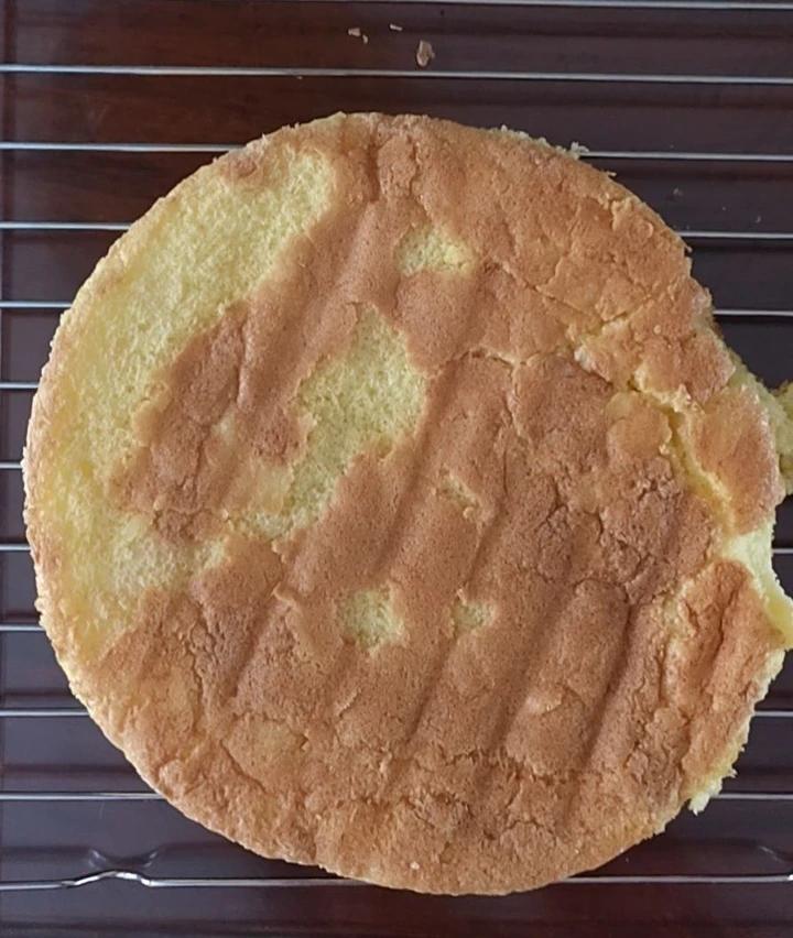 超好记八寸戚风蛋糕（后蛋法）