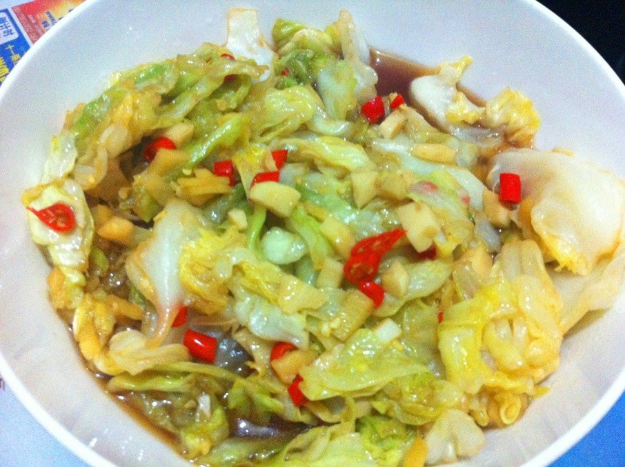 手撕包菜的入味烧法