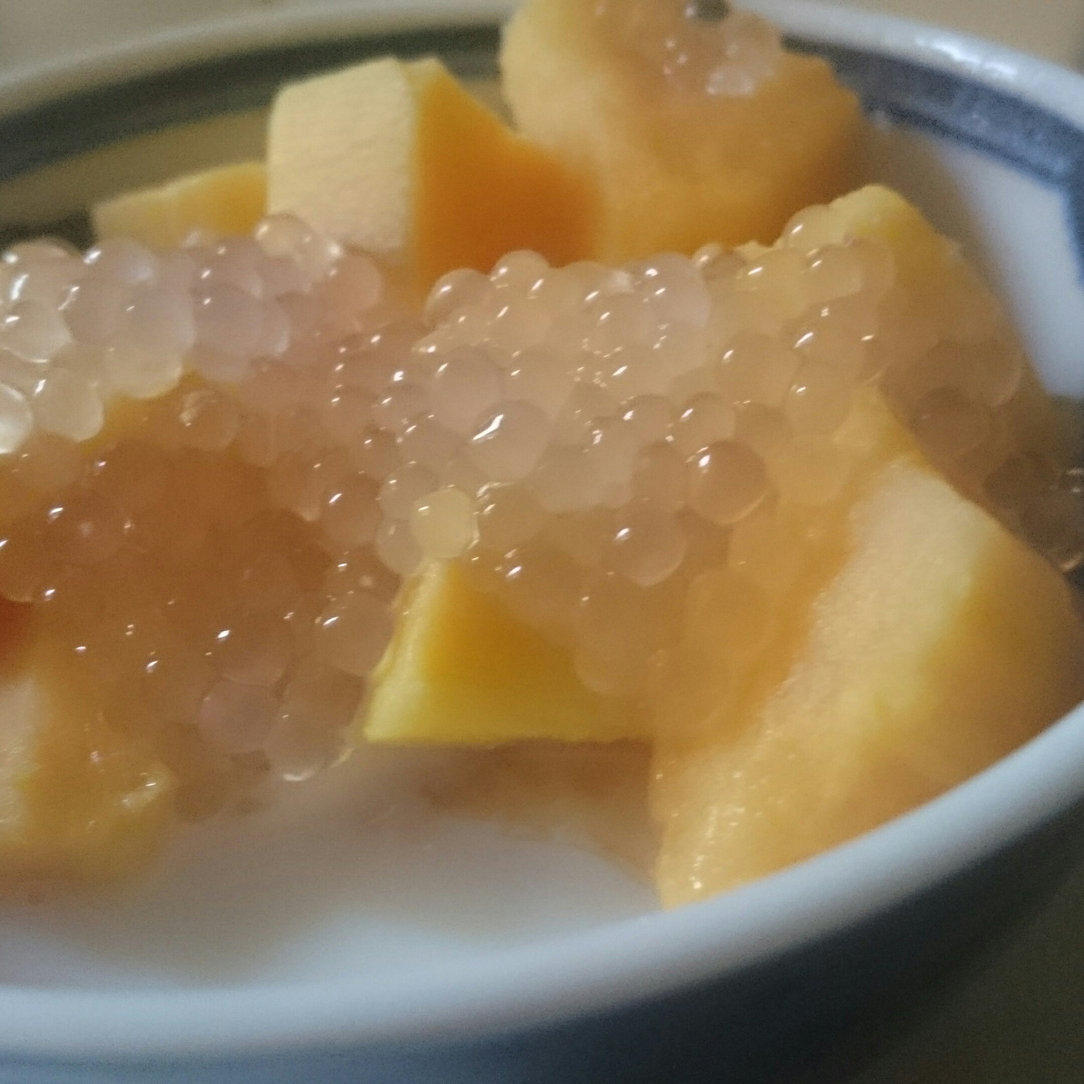 姜奶番薯西米糖水