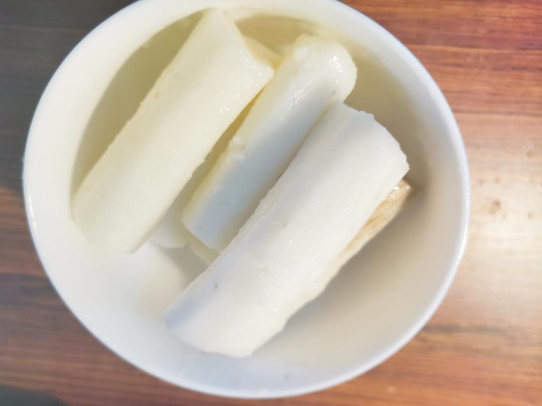 nannan煮饭饭做的蒸铁棍山药