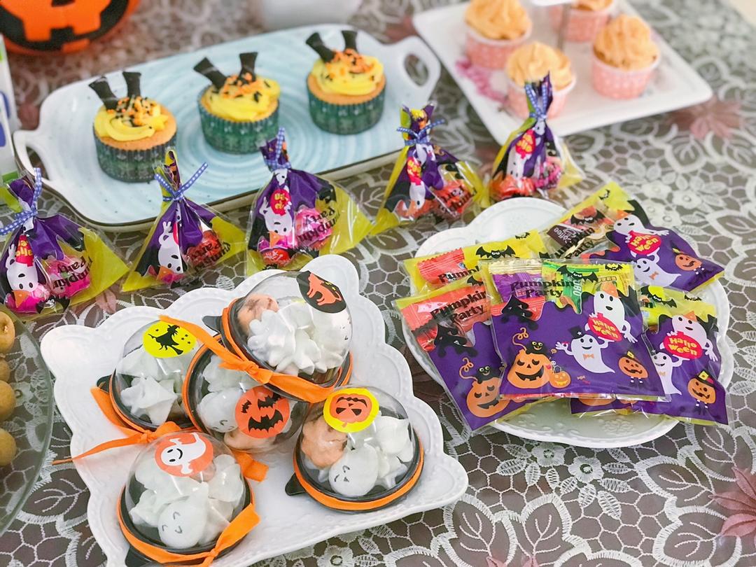 万圣节最萌的小礼物，小幽灵蛋白糖