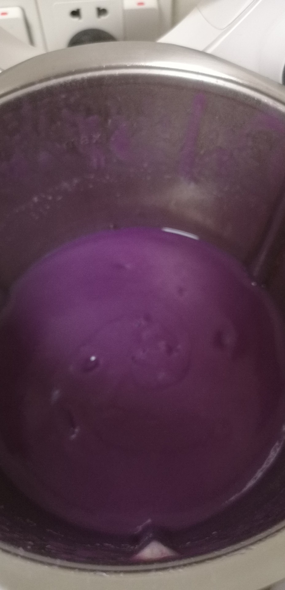 小美锅紫薯山药汁的做法