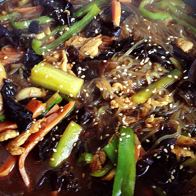 韩式炒杂菜粉丝