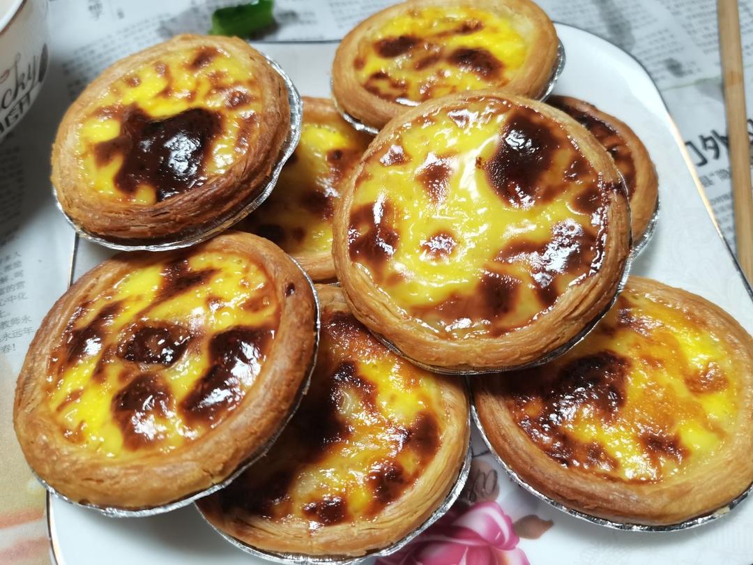 超嫩滑的葡式蛋挞(全蛋版)新手友好『秒杀KFC』