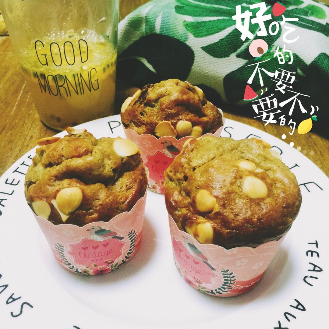 低脂全麦香蕉燕麦玛芬