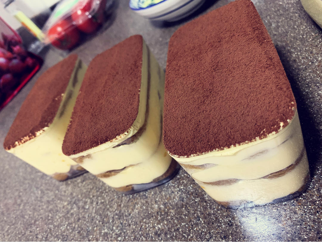 提拉米苏-不添加吉利丁的熟蛋做法才是真的好