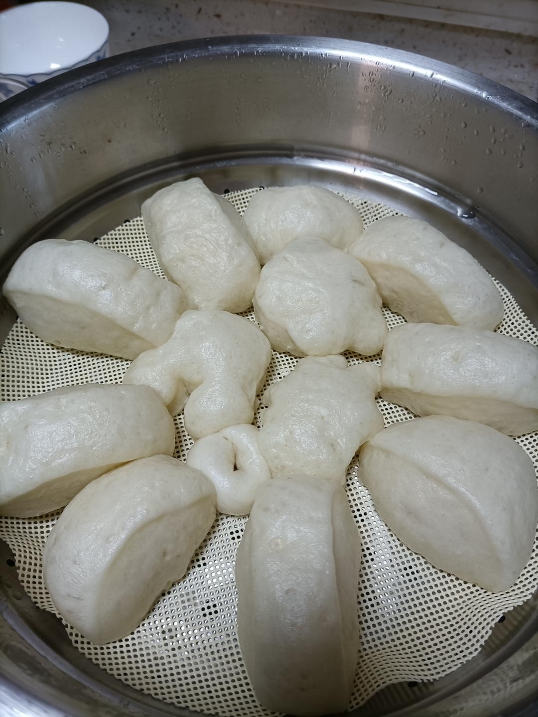 一发奶香小馒头，口感特别好！