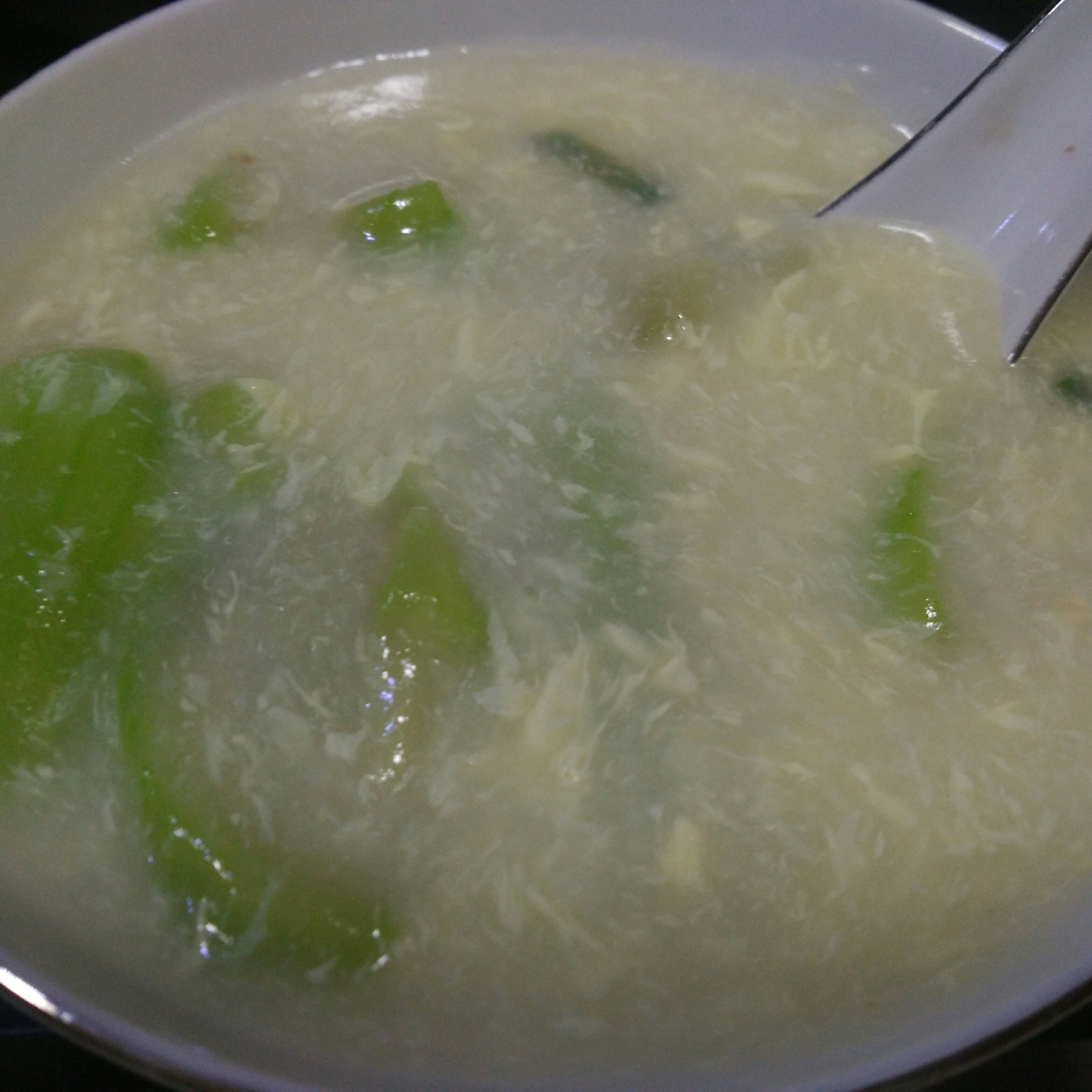 丝瓜咸汤