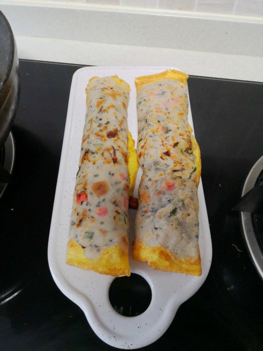 早餐鸡蛋饼