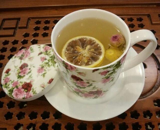 柠檬玫瑰茶的做法