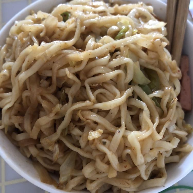 超级好吃的炒方便面