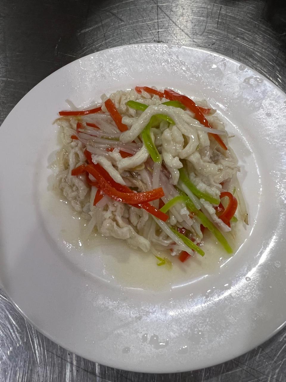 银芽鸡丝的做法