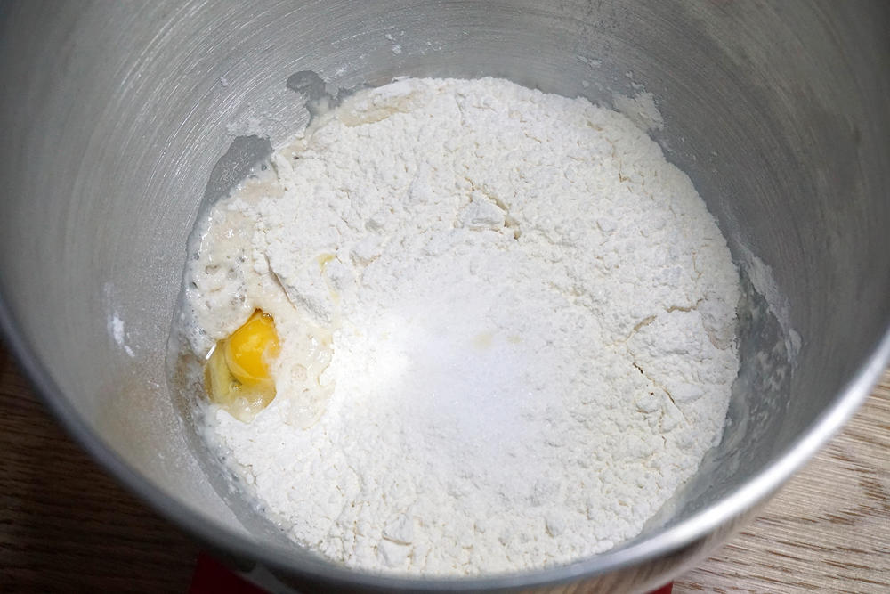 纯奶手撕吐司的做法 步骤1