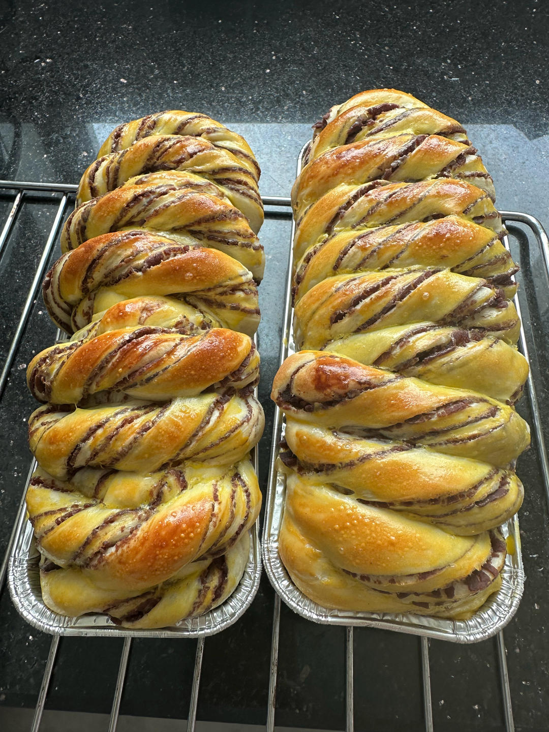 颜值爆棚-豆沙吐司面包