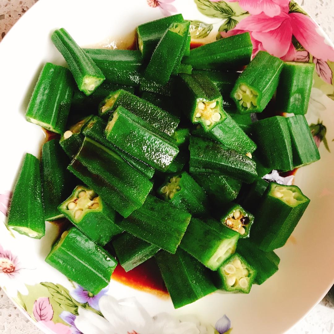 【白灼秋葵】清爽简单