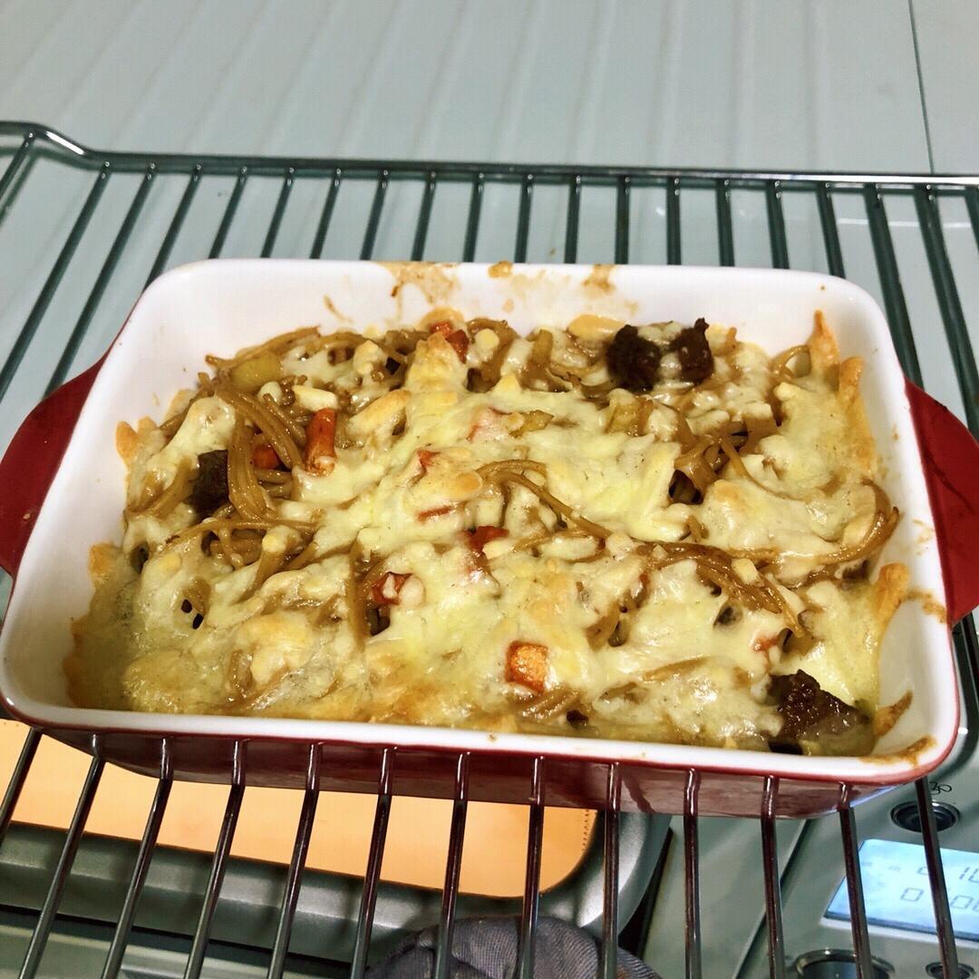 【1-2月北鼎烤箱食谱】奶油三文鱼焗饭