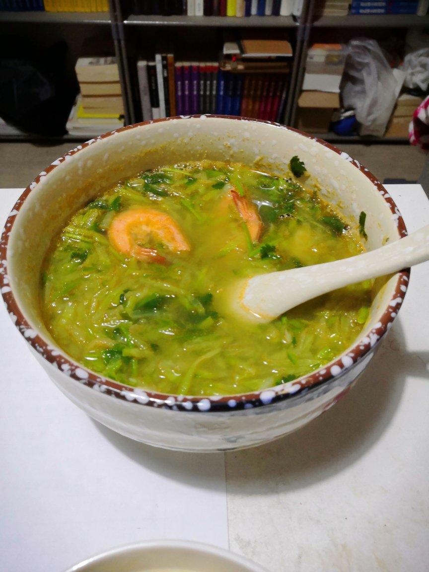 节后减脂汤萝卜丝炖虾