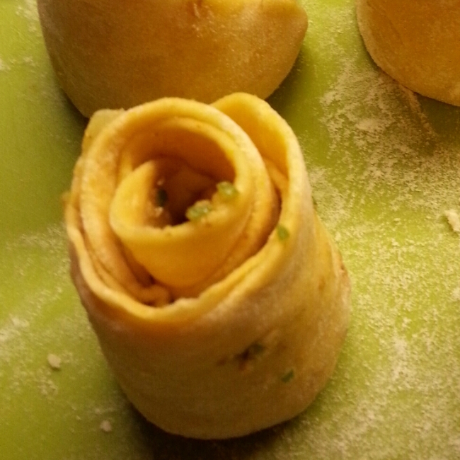 紫薯玫瑰花馒头