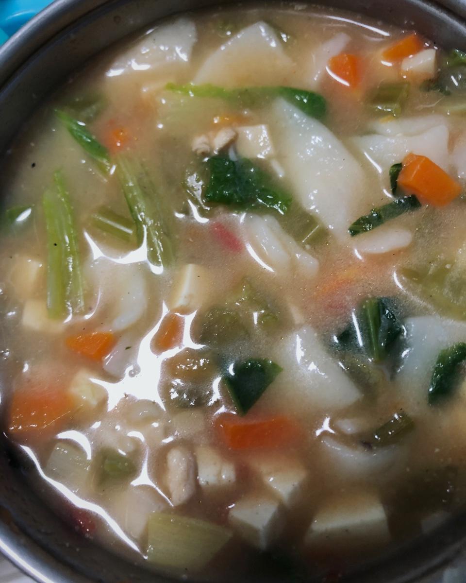 西红柿鸡蛋面片 （内附揪面片教程）