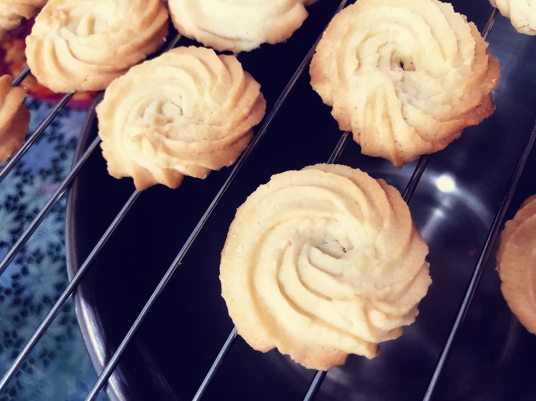 奶油奶酪蛋白曲奇～奶味十足好味道