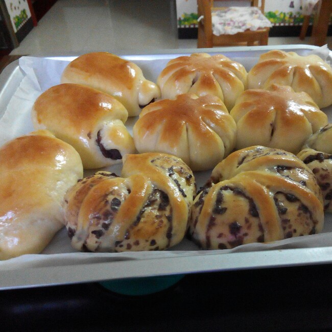 豆沙面包