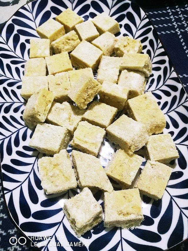 自制棉花糖版花生牛轧糖