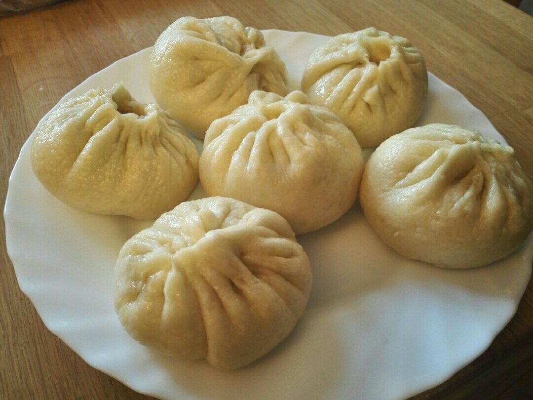 鲜肉大葱肉包（教你水打馅）