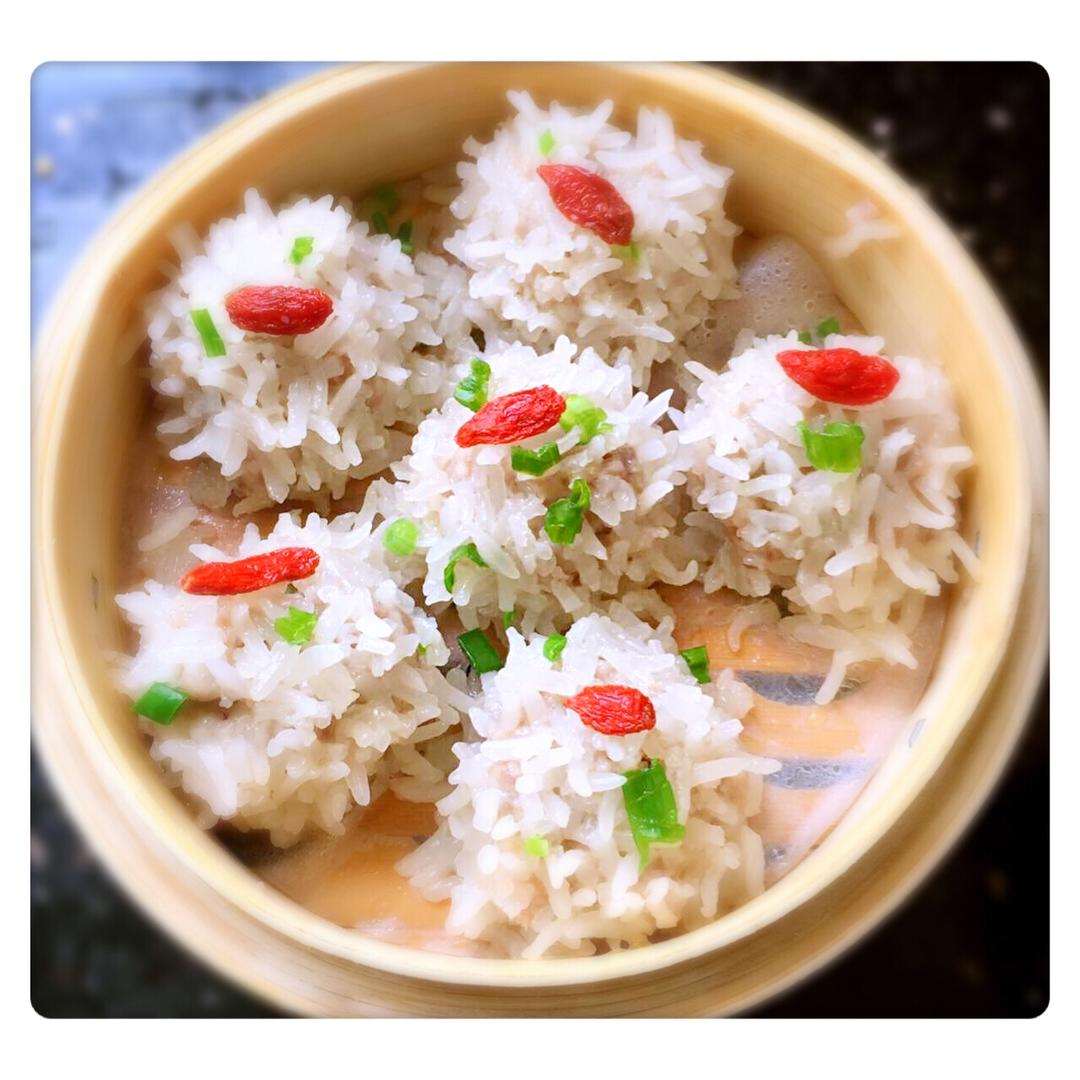 leo老阿姨做的糯米珍珠丸子