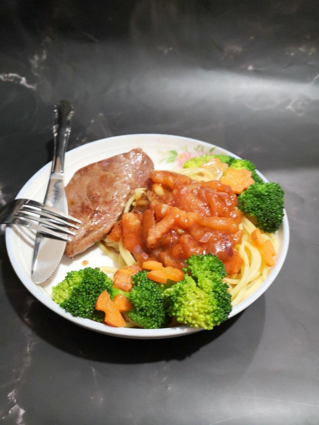 黑椒牛排