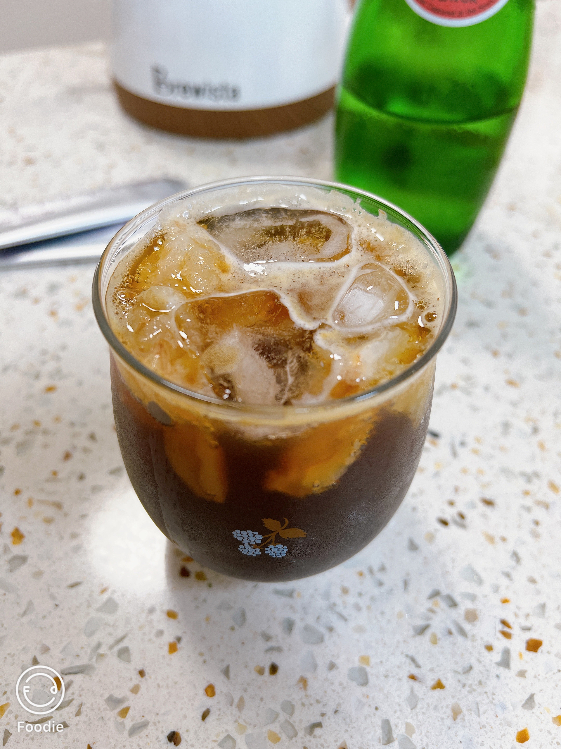 荔枝气泡🫧冷萃咖啡的做法
