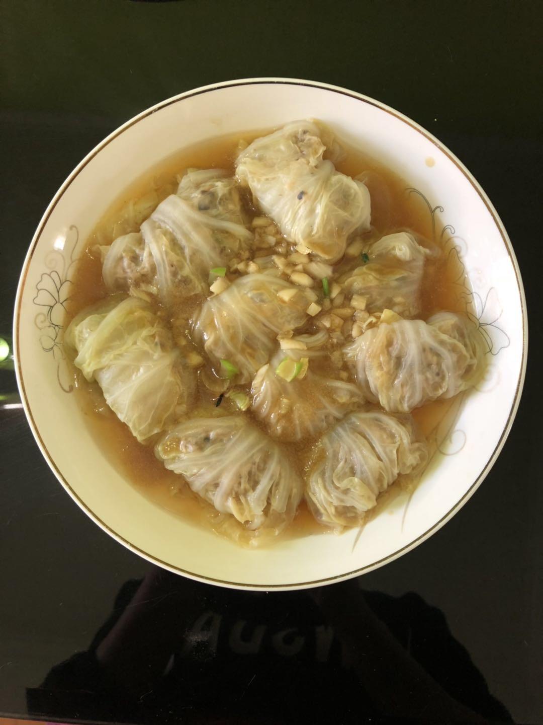 肉酿白菜卷