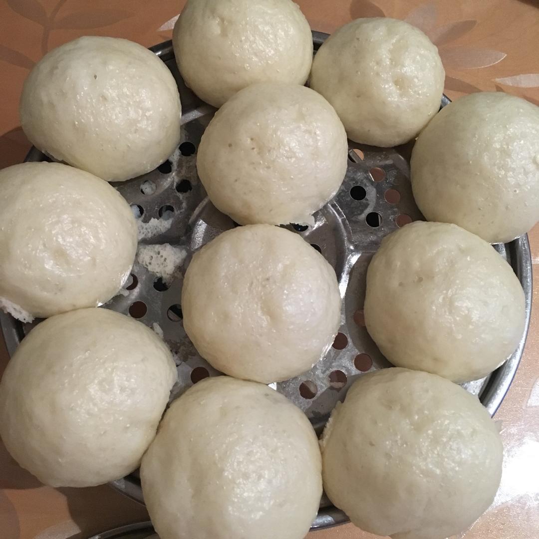 超级松软的豆沙馒头