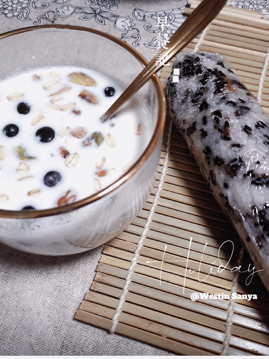 煮牛奶燕麦片（好吃的小技巧）