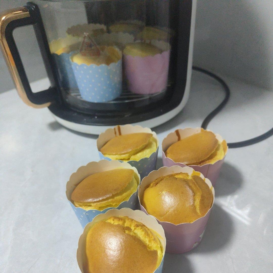 空气炸锅纸杯戚风蛋糕