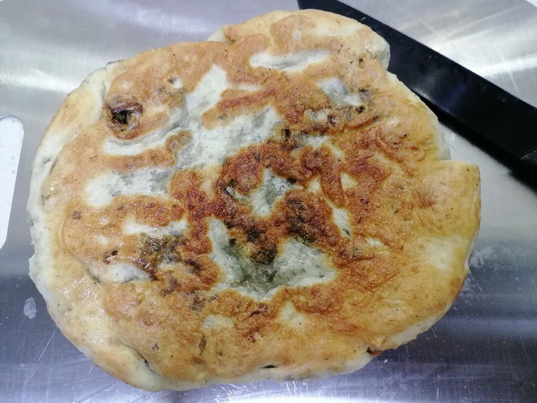 终于复刻出了街头的香葱大饼保姆级教程来了