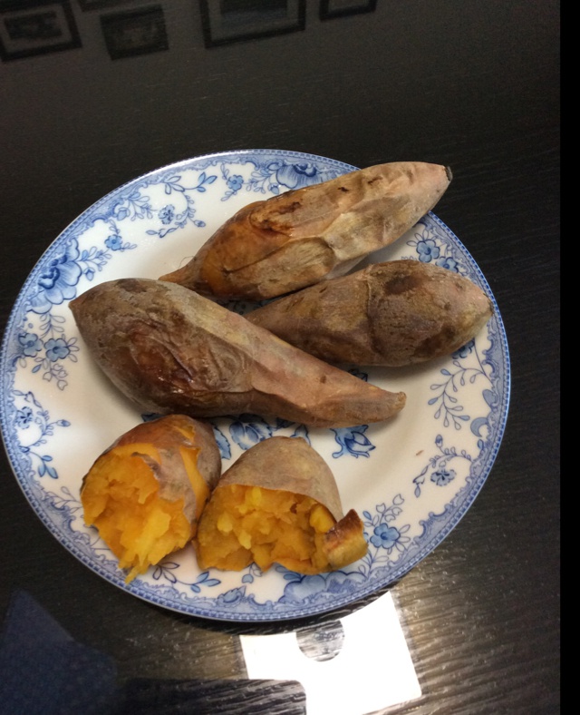烤箱烤红薯