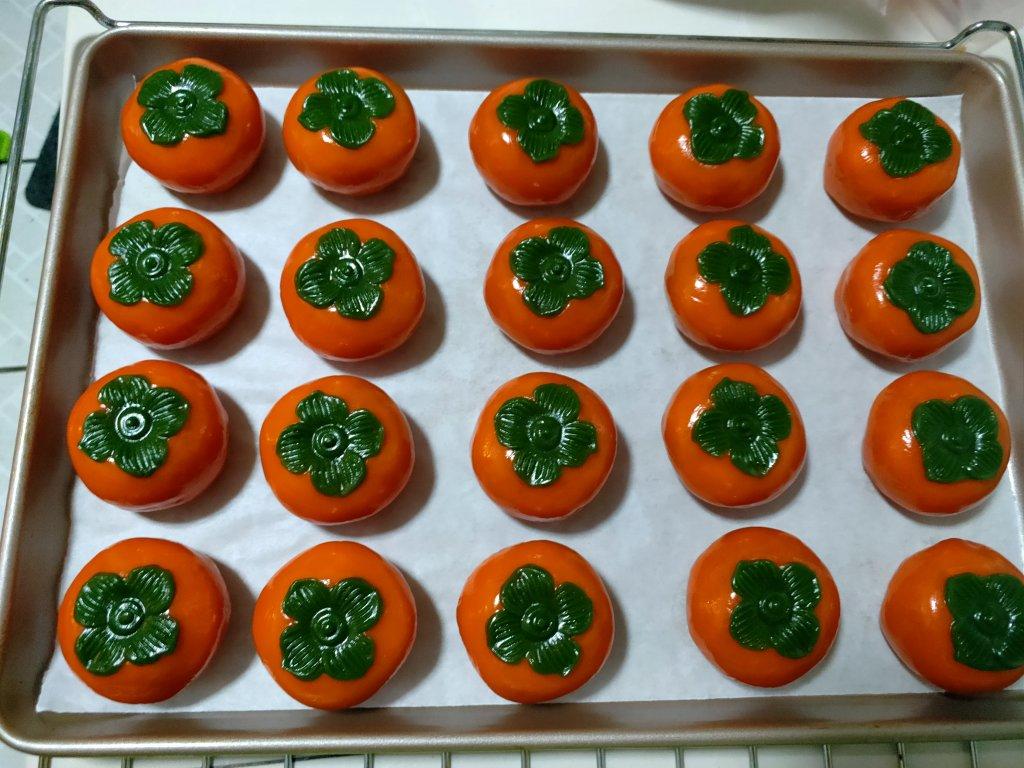 全网独家（原创）柿柿如意—广式金沙奶黄月饼（内附视频做法）