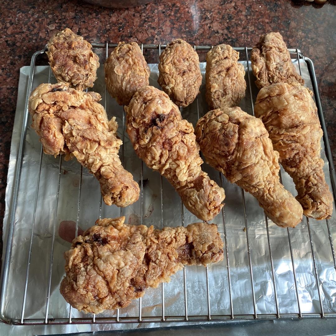 麦当劳肯德基版本炸鸡翅