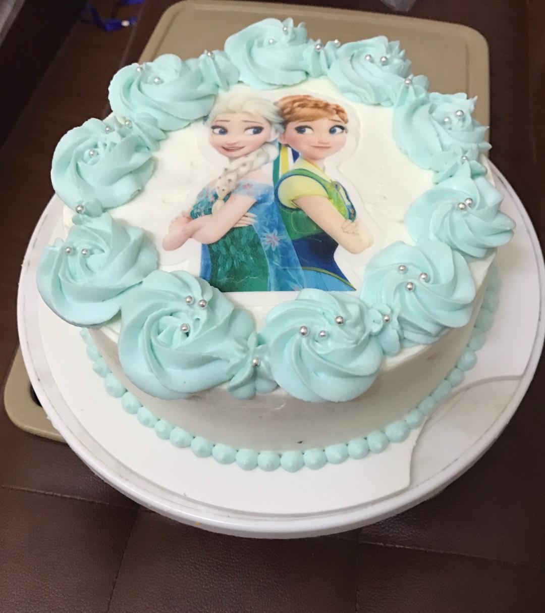 冰雪女王蛋糕