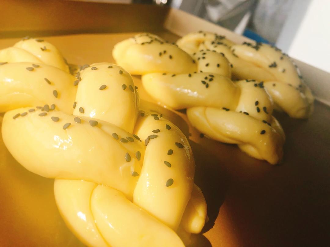 酸奶辫子面包（一次发酵）