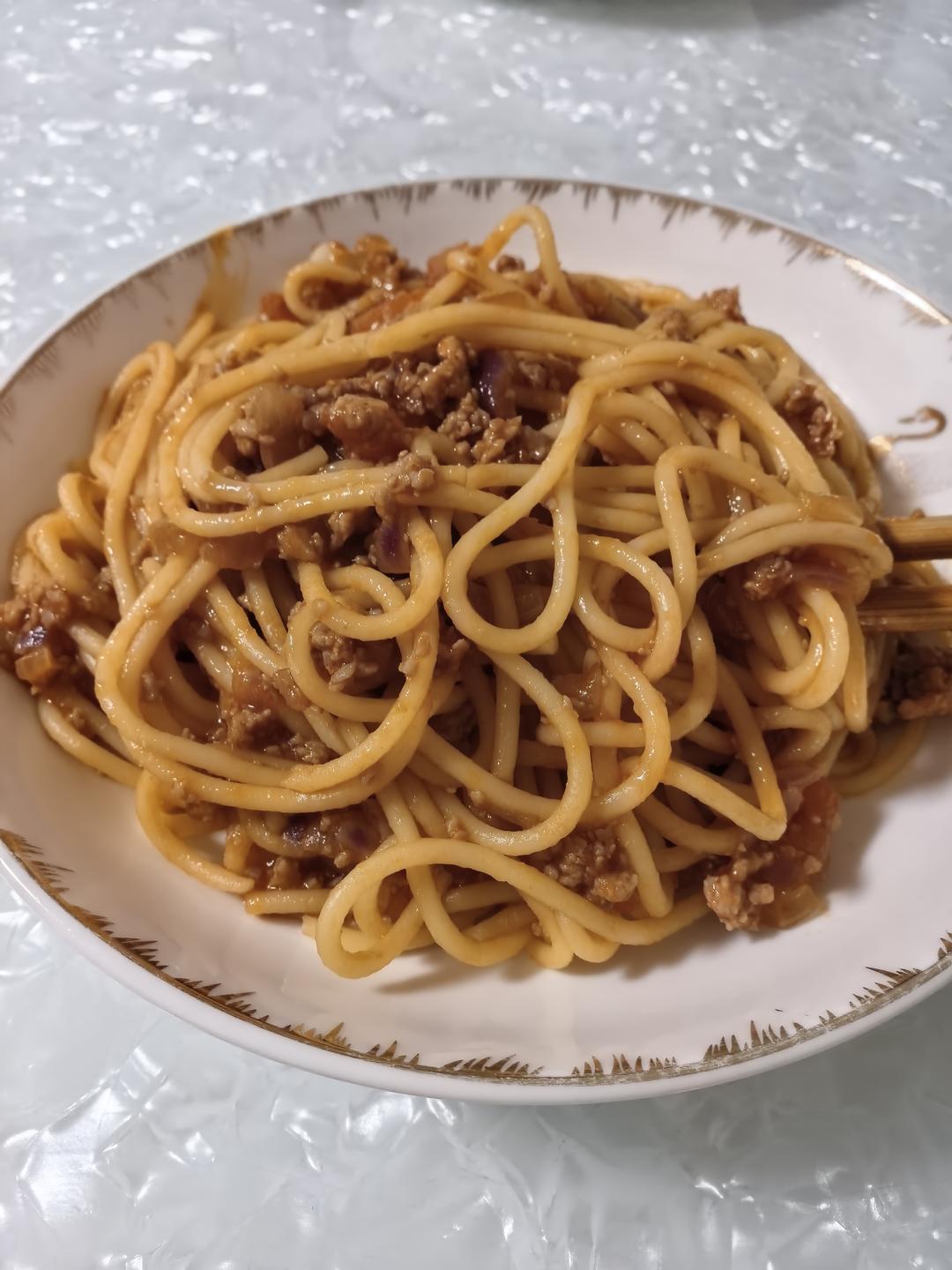 番茄肉酱意面