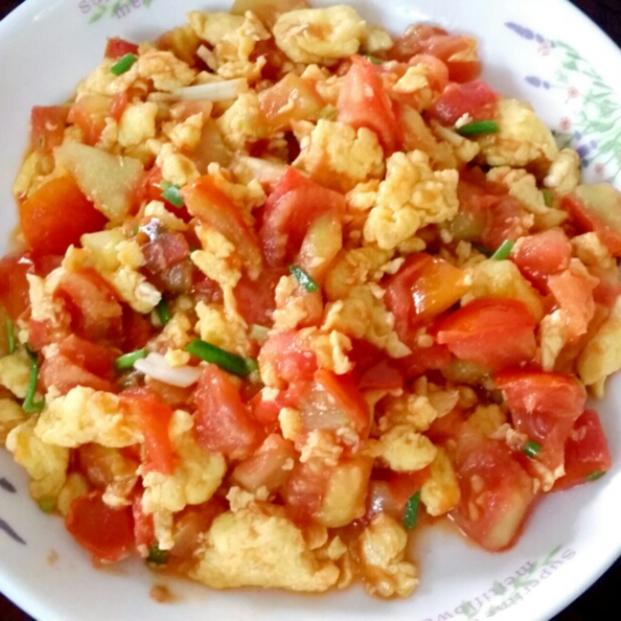 西红柿炒鸡蛋