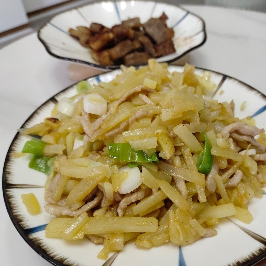 巨香的土豆丝炒肉丝