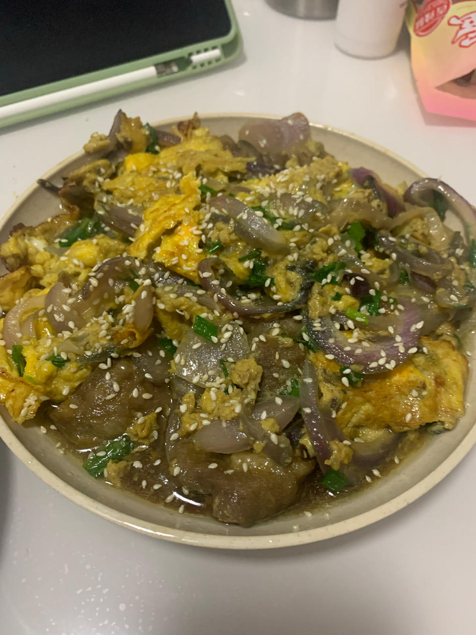 日式肥牛抱蛋
