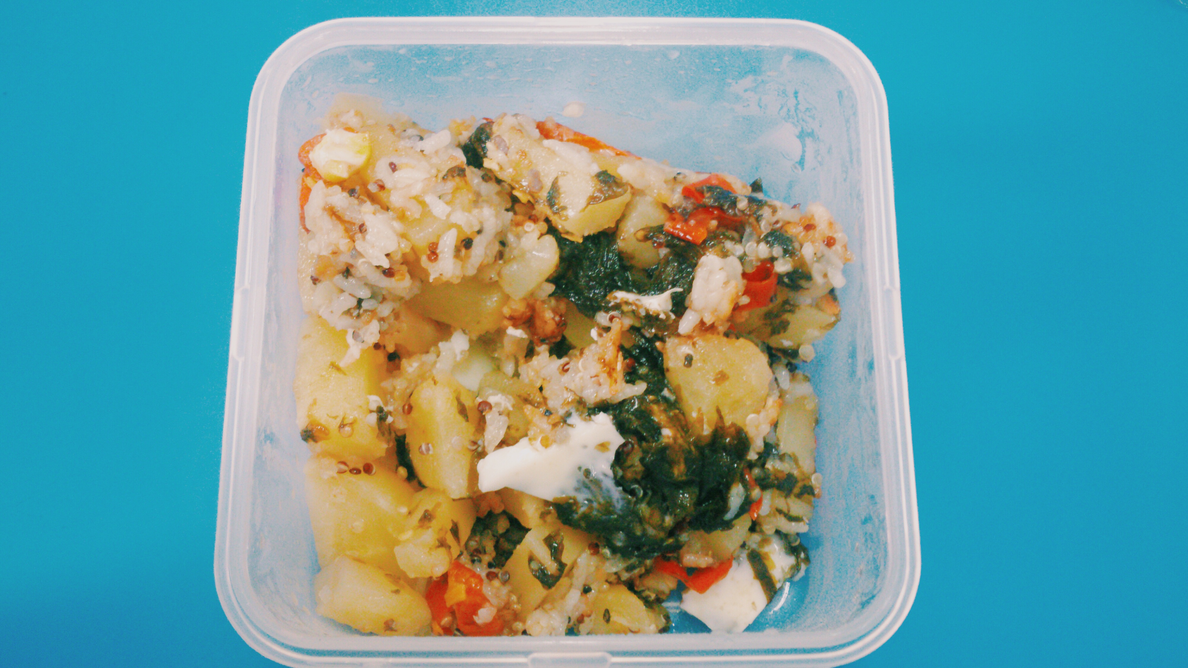 土豆焖饭（电饭锅版）