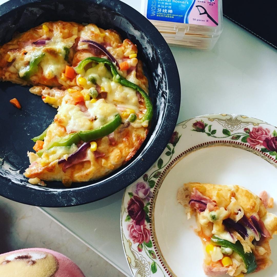 不用酵母的披萨底 No Yeast Pizza Dough