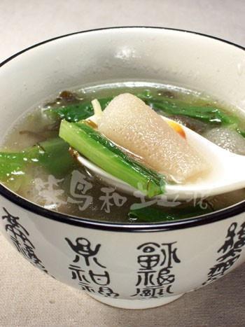 凤尾竹荪汤的做法