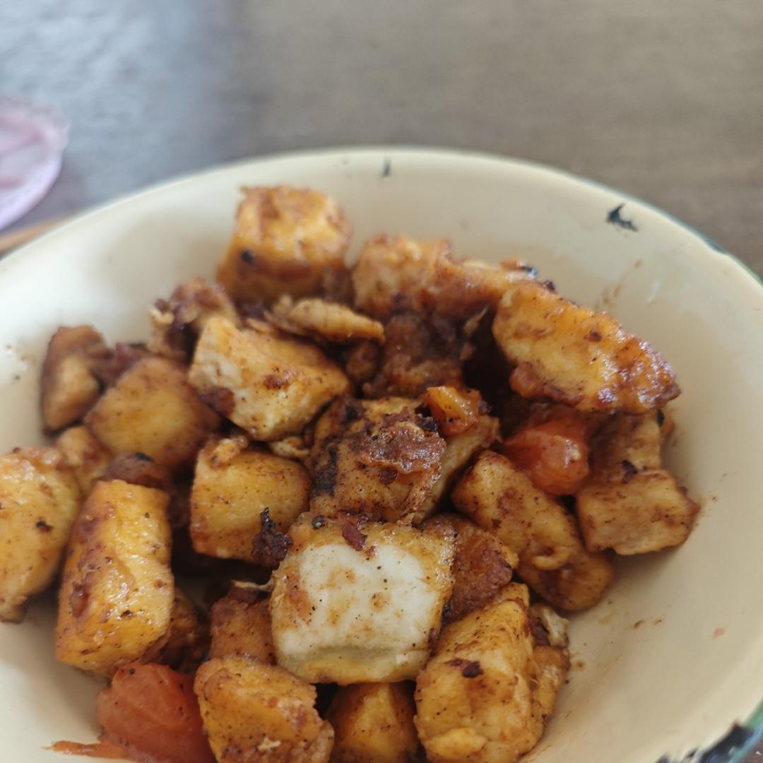西红柿炒馒头粒