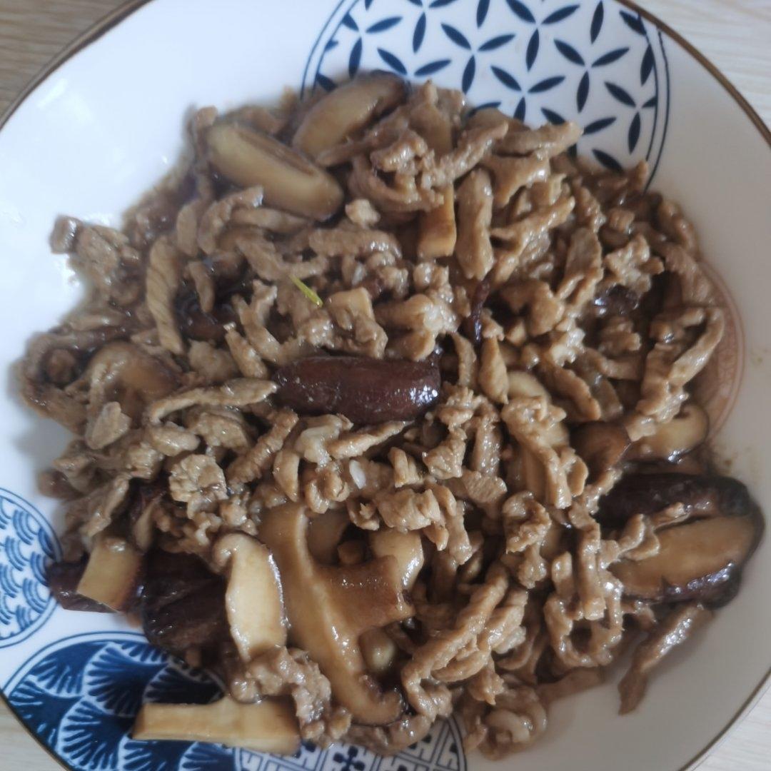香菇炒肉